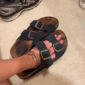 Suede Birkenstock